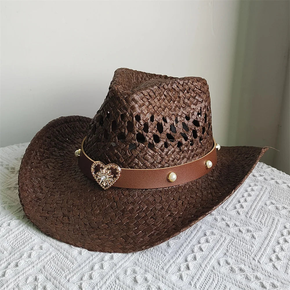 Straw Hollow Cowboy Hat - 04 - Cowboy Outpost