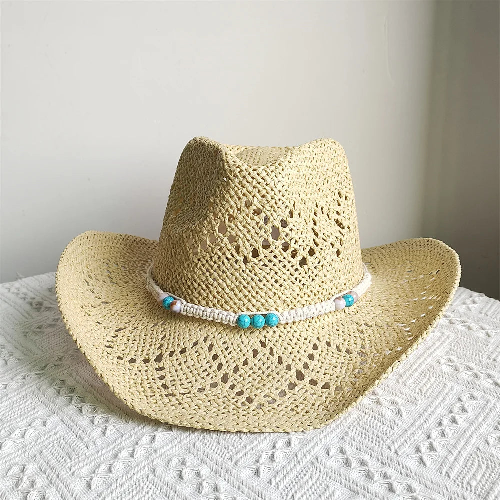 Straw Men's Cowboy Hat - 08 - Cowboy Outpost