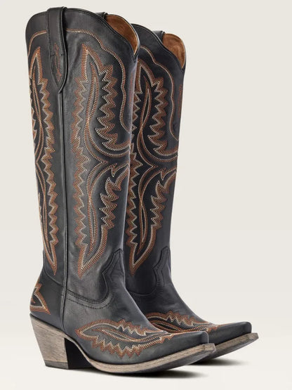 Autumn Cowboy Boots - Red - Cowboy Outpost