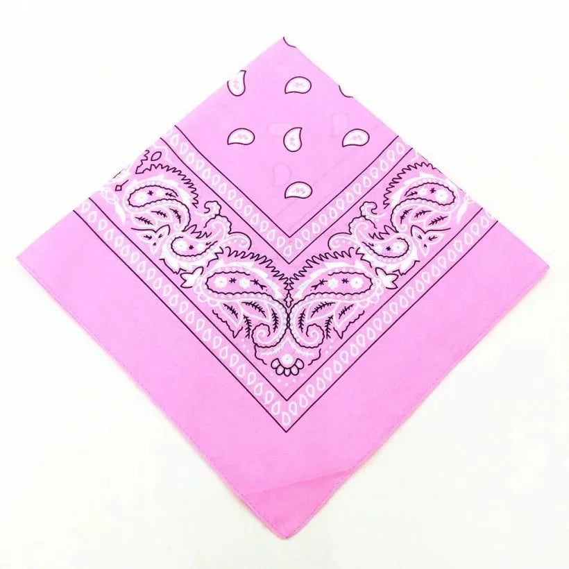 Hairband Bandana - Pink - Cowboy Outpost