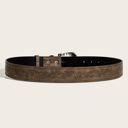 Retro Brown Belt - Cowboy Outpost