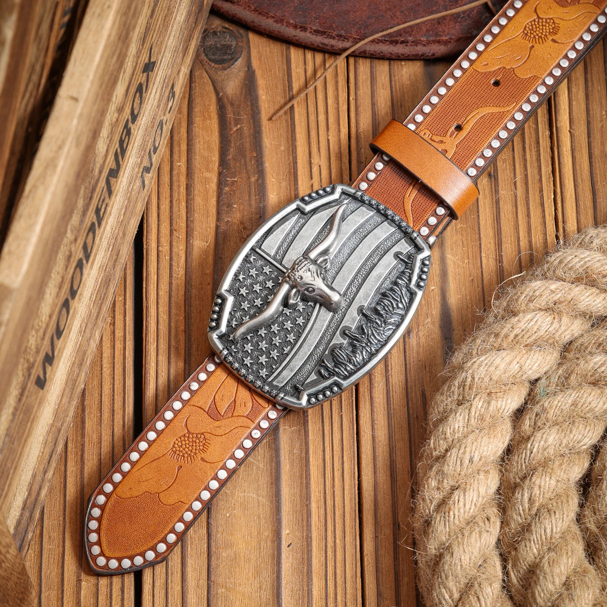 Denim Suitable Belt - Cowboy Outpost