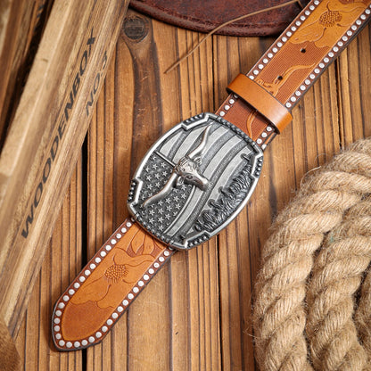 Denim Suitable Belt - Cowboy Outpost