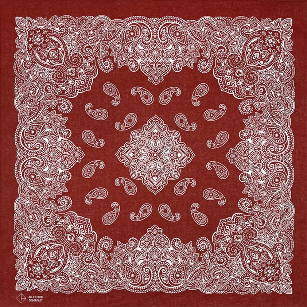 Scarf Cotton Square Bandana - 3 - Cowboy Outpost