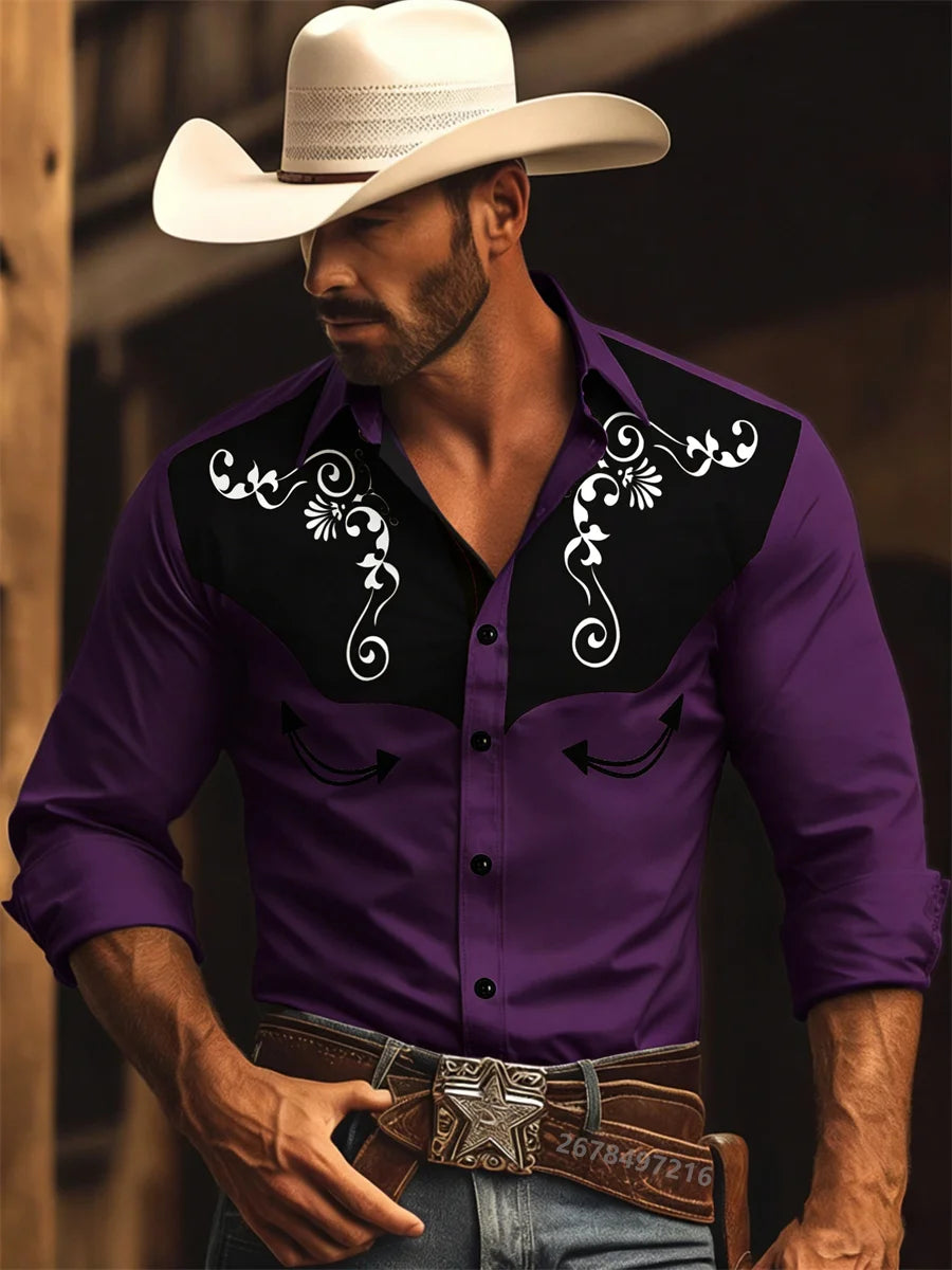 Men’s Western Shirt - XYSCX1238 - Cowboy Outpost