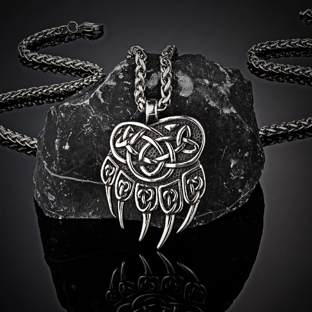 Leather Necklace - Gold Chain - Cowboy Outpost