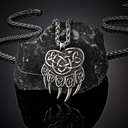Leather Necklace - Gold Chain - Cowboy Outpost