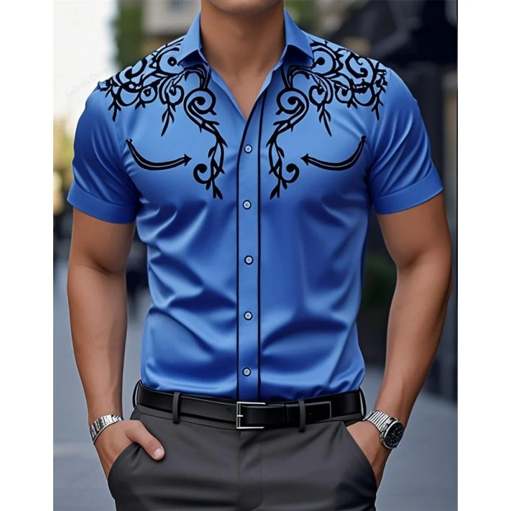 Summer Shirt - CSS004TZ - Cowboy Outpost
