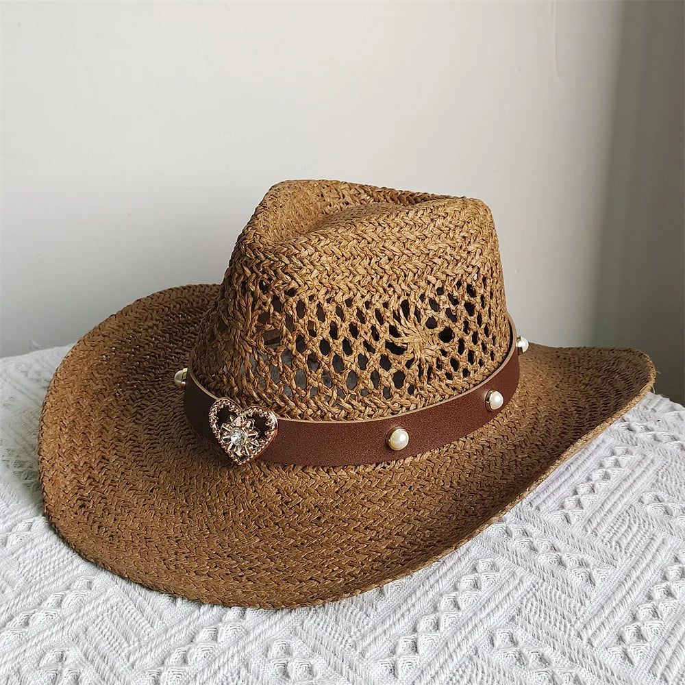 Straw Hollow Cowboy Hat - 02 - Cowboy Outpost