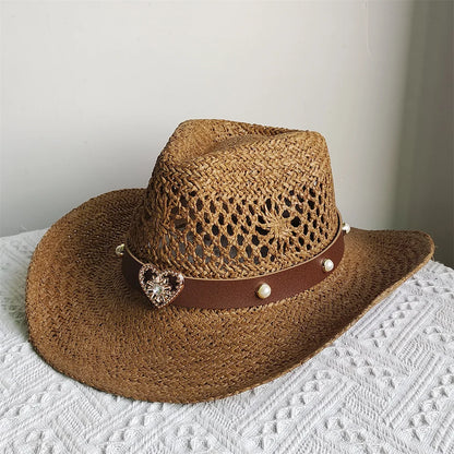 Straw Hollow Cowboy Hat - 02 - Cowboy Outpost