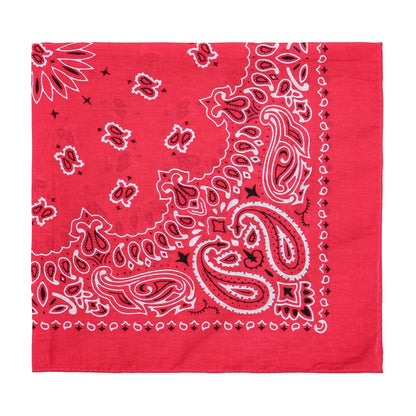 Square Cotton Paisley Bandana - jiuhong - Cowboy Outpost