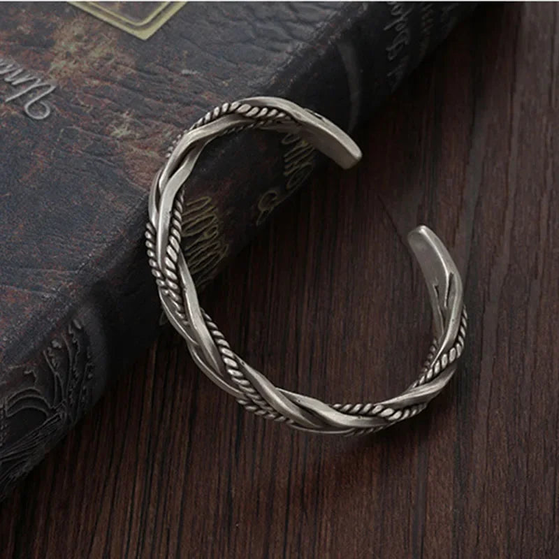 Silver Retro Bracelet - Cowboy Outpost