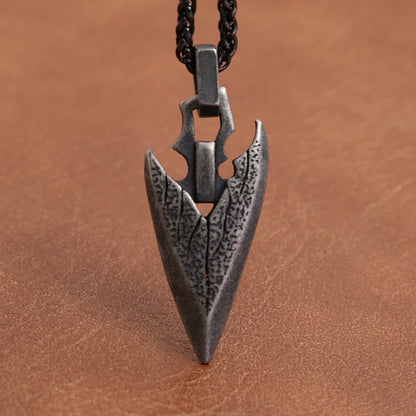 Steel Arrowhead Necklace - Cowboy Outpost