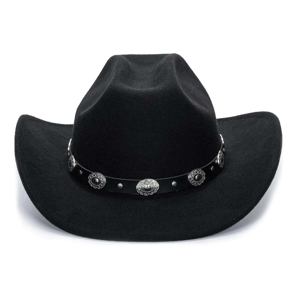 Leather Faux Cowboy Hat - Cowboy Outpost