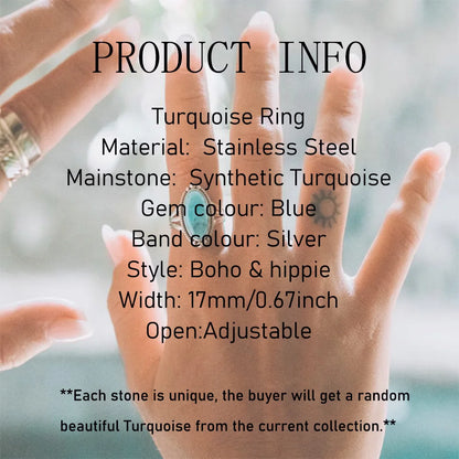 Turquoise Stainless Jewelry - Cowboy Outpost