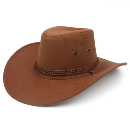Felt Brown Cowboy Hat - Cowboy Outpost